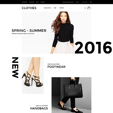Wear Clothing Magento Themes 57789