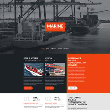 Safety Express Responsive Website Templates 57921