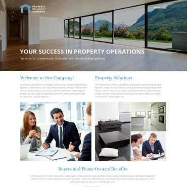 Services House Responsive Website Templates 57932