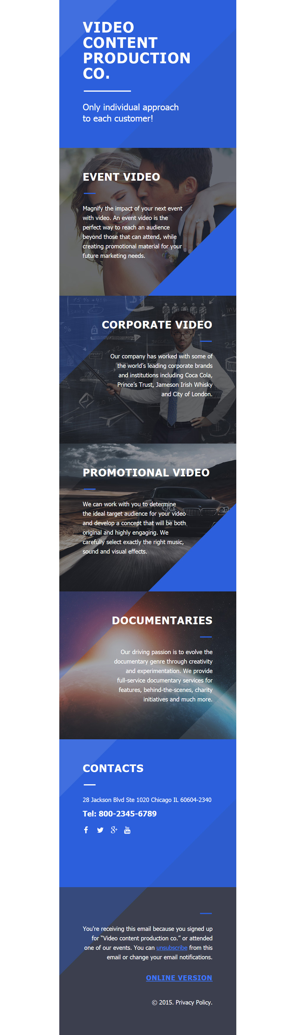 Video Lab Responsive Newsletter Template