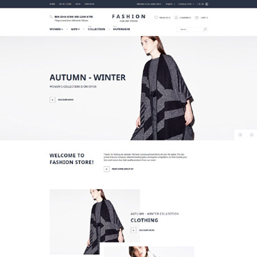 Clothes Wear Magento Themes 58060