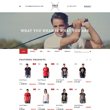 T-shirts Clothes Shopify Themes 58115