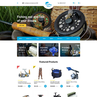 Store Site OpenCart Templates 58127