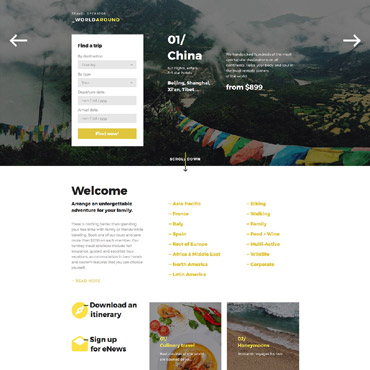 Agency Compass Landing Page Templates 58170