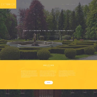 Design Garden Responsive Website Templates 58289