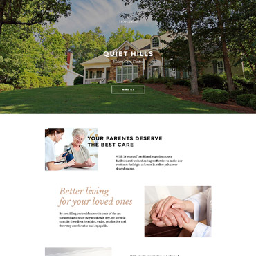 Care Medical Landing Page Templates 58300
