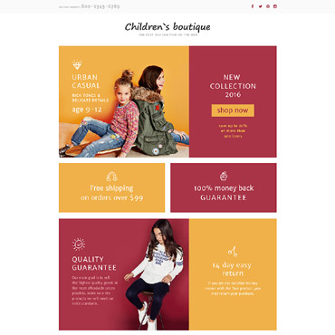 Clothes Wear Landing Page Templates 58301