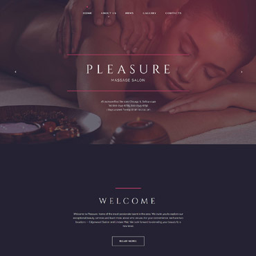 Massage Shiatsu Responsive Website Templates 58304