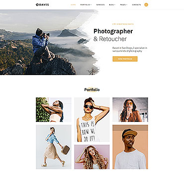 Camera Pictures Responsive Website Templates 58439