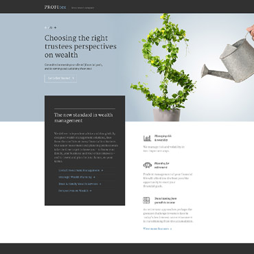 Investment Co Landing Page Templates 58450