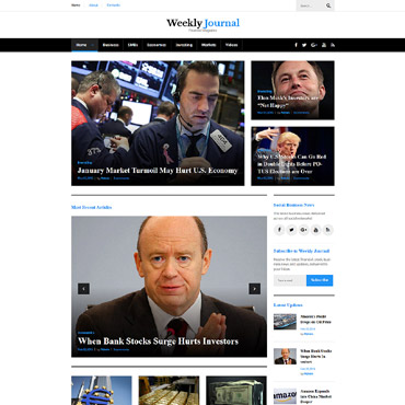 News Magazines WordPress Themes 58497