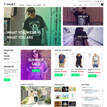 Clothes Online Magento Themes 58506