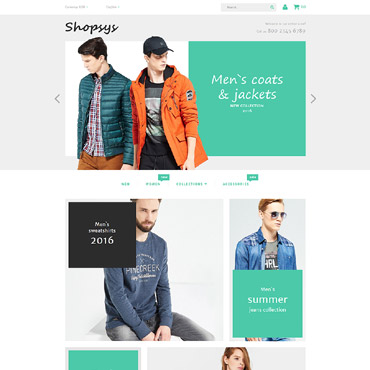 Clothes Wear Magento Themes 58508