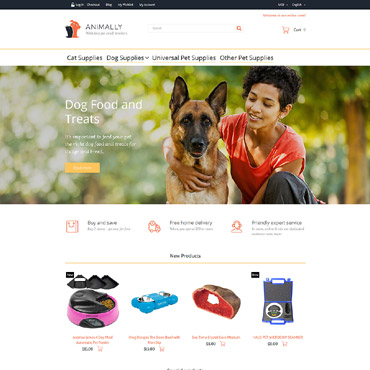 <a class=ContentLinkGreen href=/fr/kits_graphiques_templates_magento.html>Magento Templates</a></font> animaux-de-compagnie magasin 58510