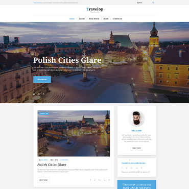 Travel Guide WordPress Themes 58534