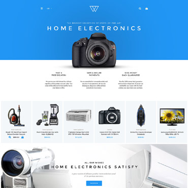 Electronics Online Shopify Themes 58579