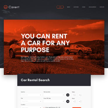 Car Dealer Responsive Website Templates 58645