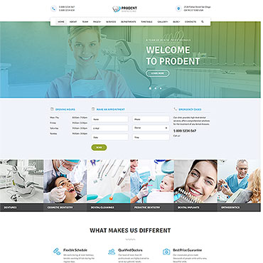 Doctor Health Responsive Website Templates 58646