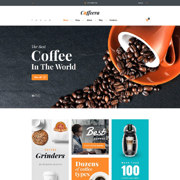Coffee Store WooCommerce Themes 58649