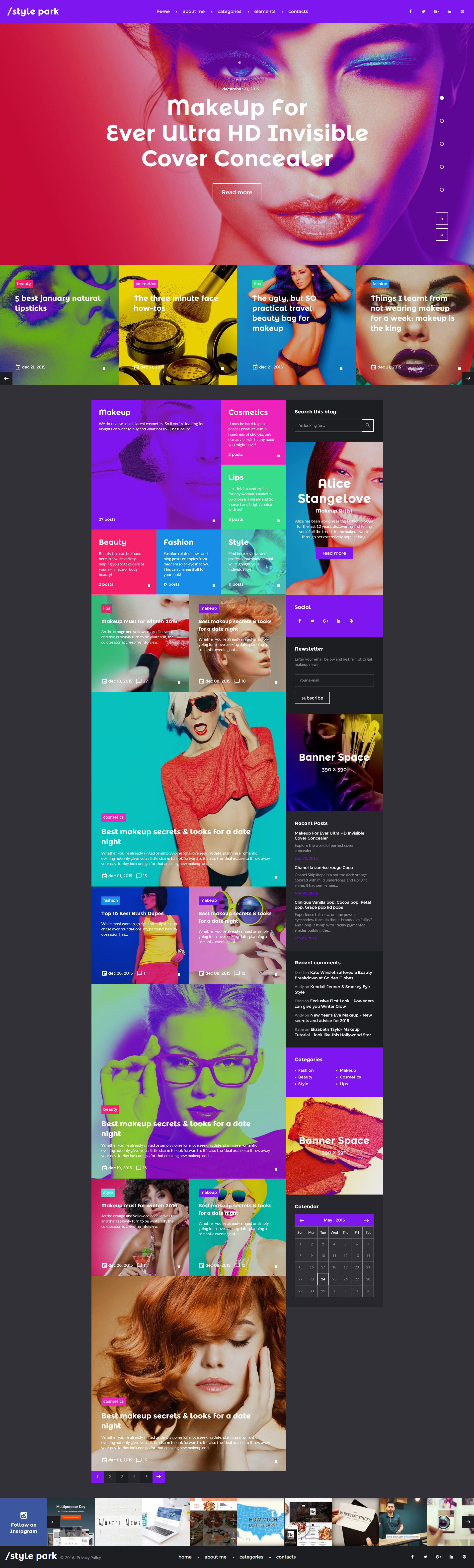 Style Park - Fashion Website Template