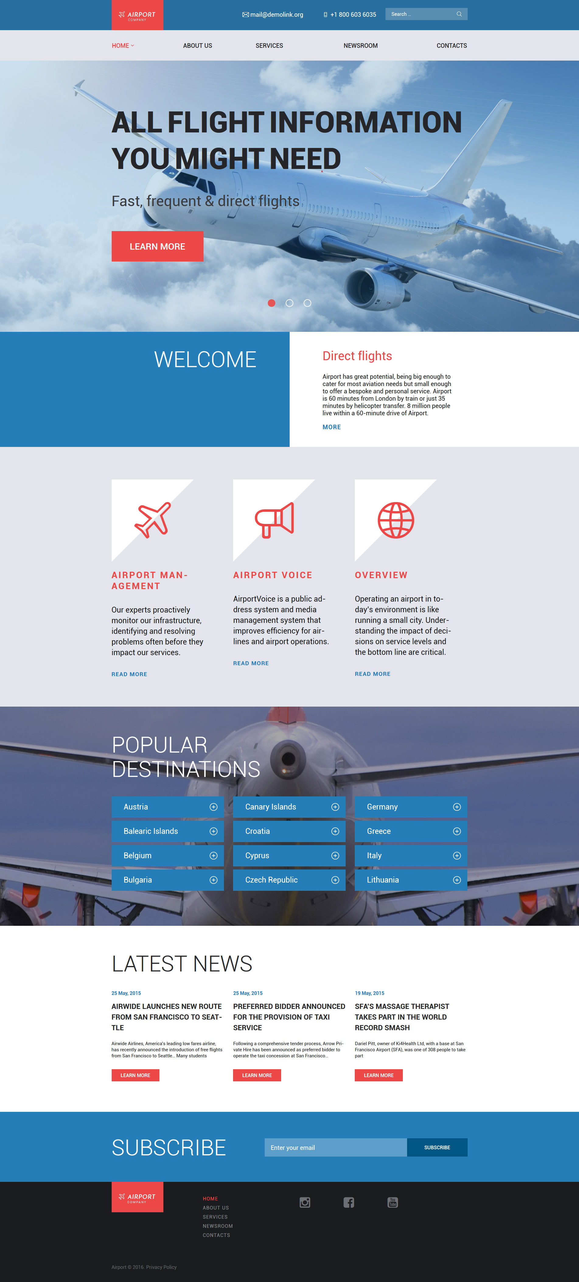 Airfares WordPress Theme