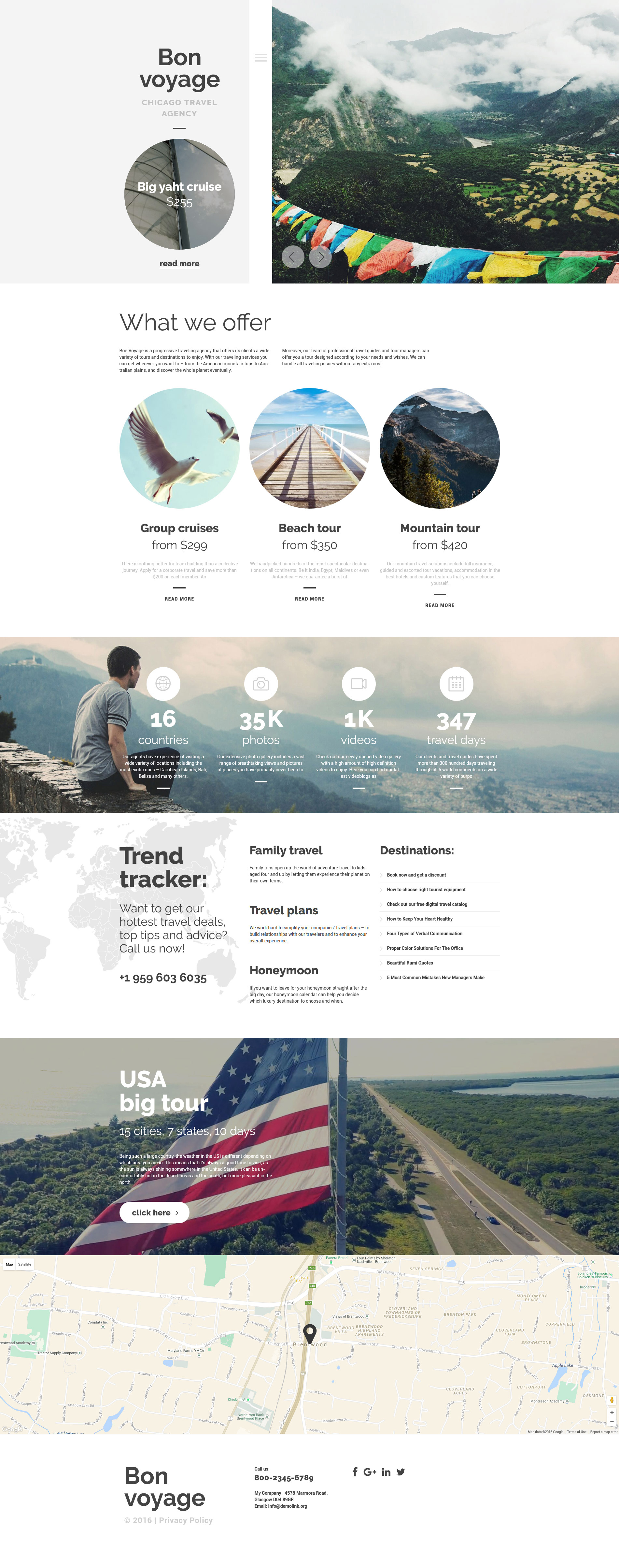 Bon Voyage WordPress Theme