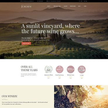 Wine Taste WordPress Themes 58992