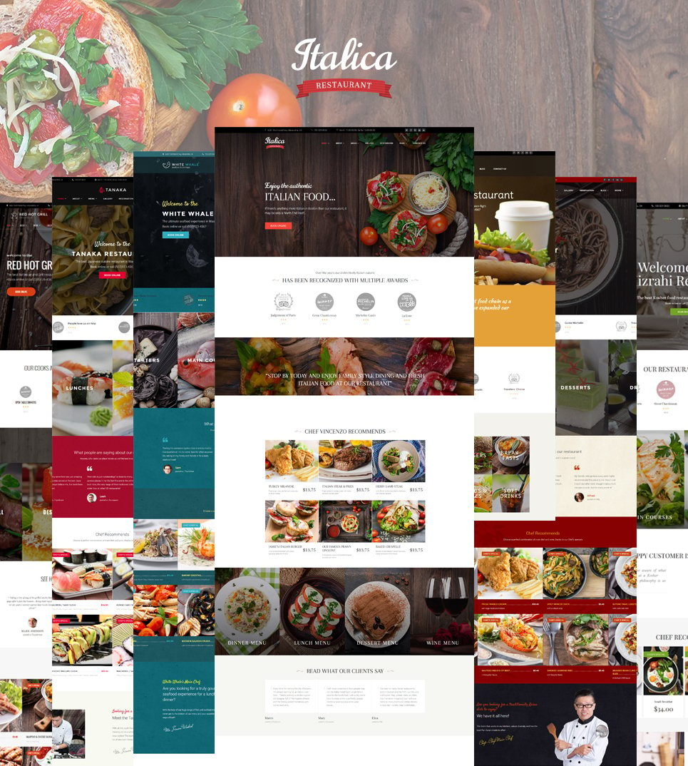 Indian Restaurant Responsive WordPress Theme