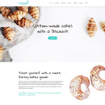 Bakery Blog WordPress Themes 59016