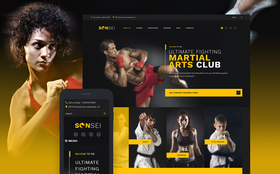  MMA WordPress Theme 