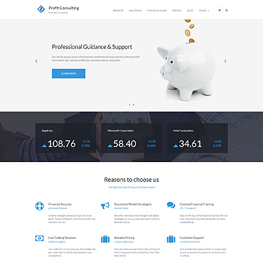 Consulting Business WordPress Themes 59153