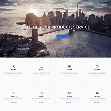 Business Buzz Landing Page Templates 59194