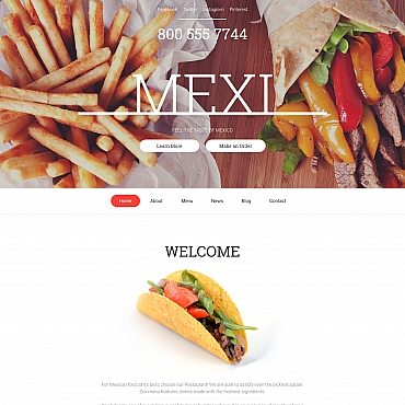 <a class=ContentLinkGreen href=>Moto CMS 3 Templates</a></font> mexican restaurant 59423