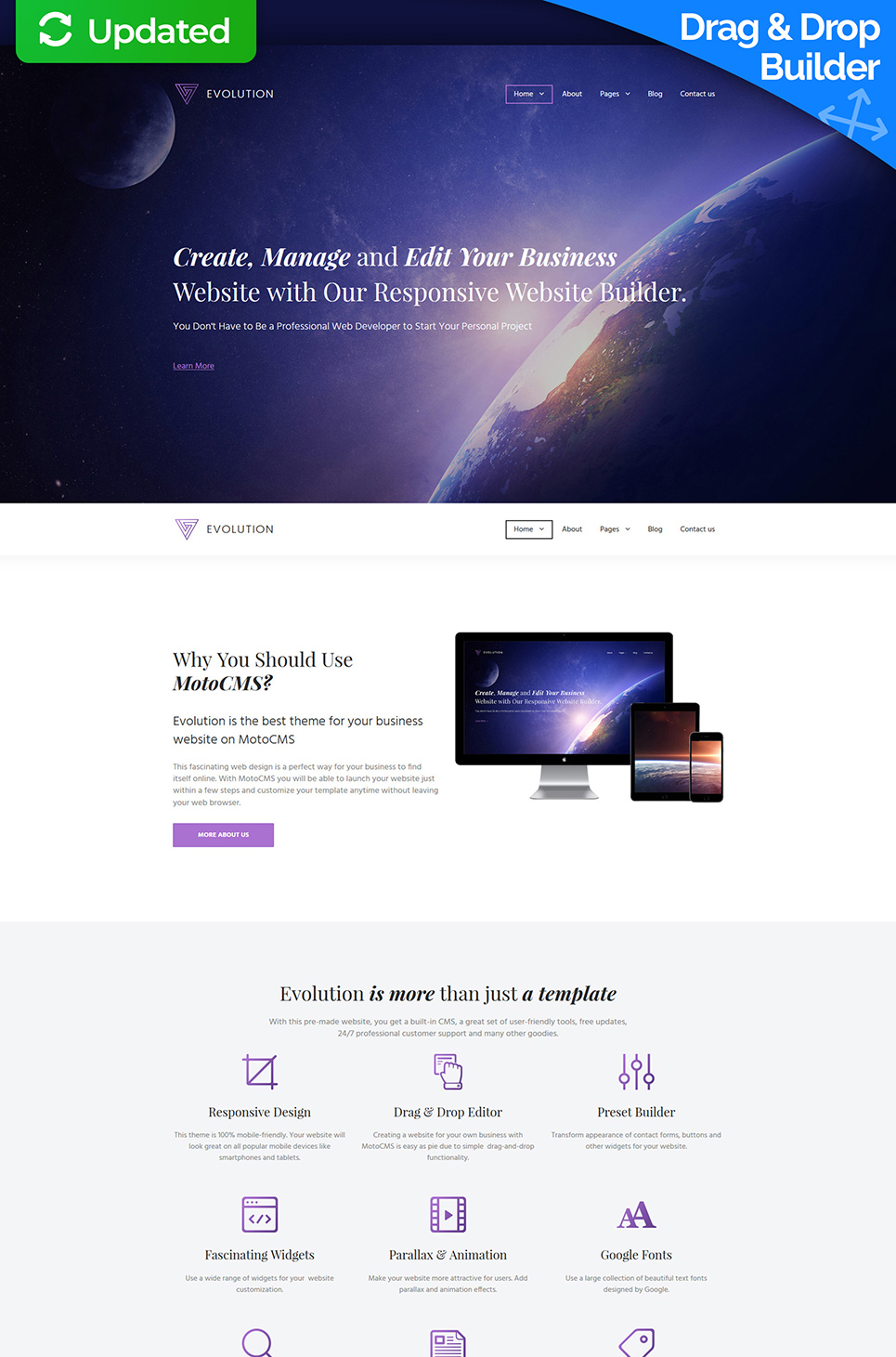  Evolution Business MotoCMS Template 