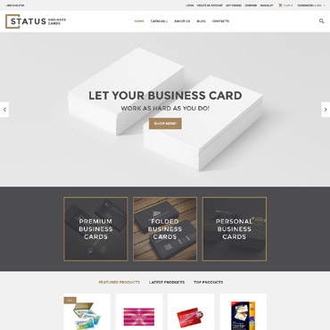Business Special VirtueMart Templates 60001