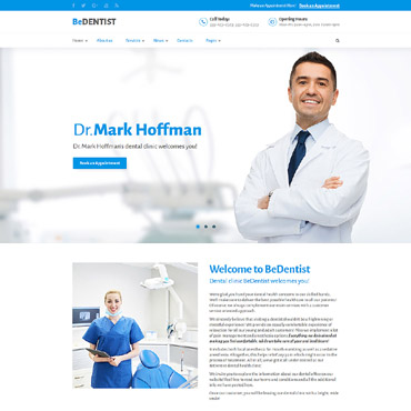 Surgery Doctor Responsive Website Templates 60036