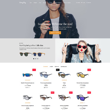 Day Sunglasses OpenCart Templates 60079