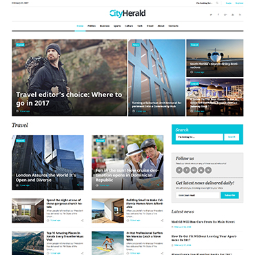 Herald Portal WordPress Themes 60083