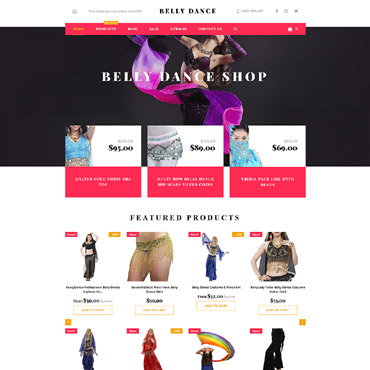 Dance Fashion Shopify Themes 60100