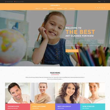 Childcare Nursery WordPress Themes 60116
