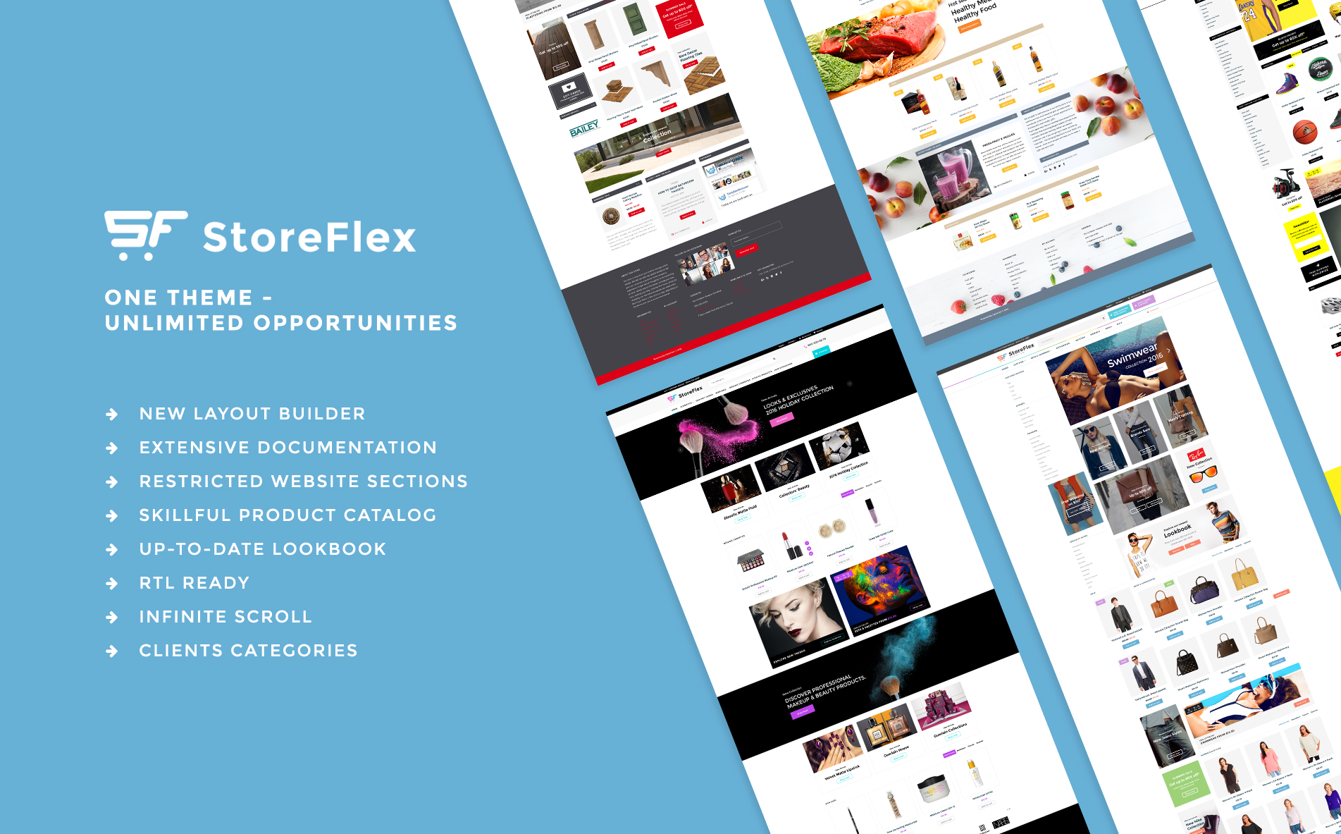  StoreFlex Multipurpose OpenCart Template 