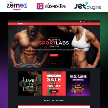 Nutrition Drugs WooCommerce Themes 61158