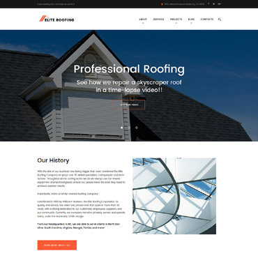 Roofing Roofex WordPress Themes 61169