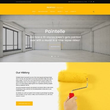 Painting Services WordPress Themes 61170