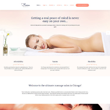 Therapy Body Responsive Website Templates 61173