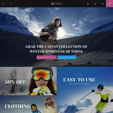Ski Resort Shopify Themes 61217