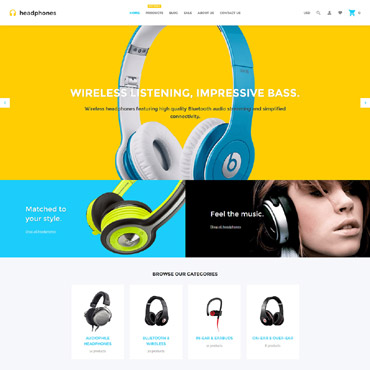 Music Store Shopify Themes 61308