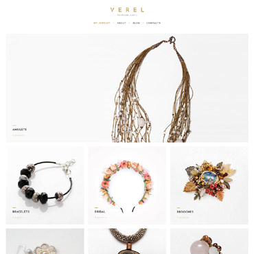 Handmade Jewelry WordPress Themes 61346