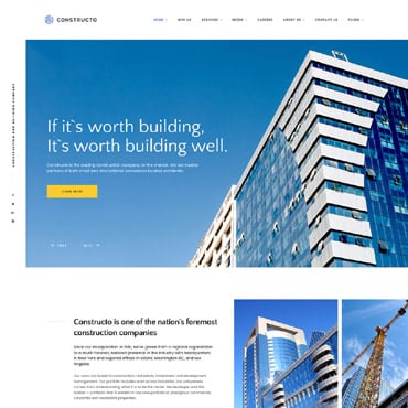 Architecture Building Responsive Website Templates 61352