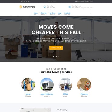 Movers Moving WordPress Themes 61378
